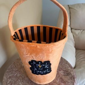 Soft Fuzzy Trick or Treat Basket - Perfect for Little Ones